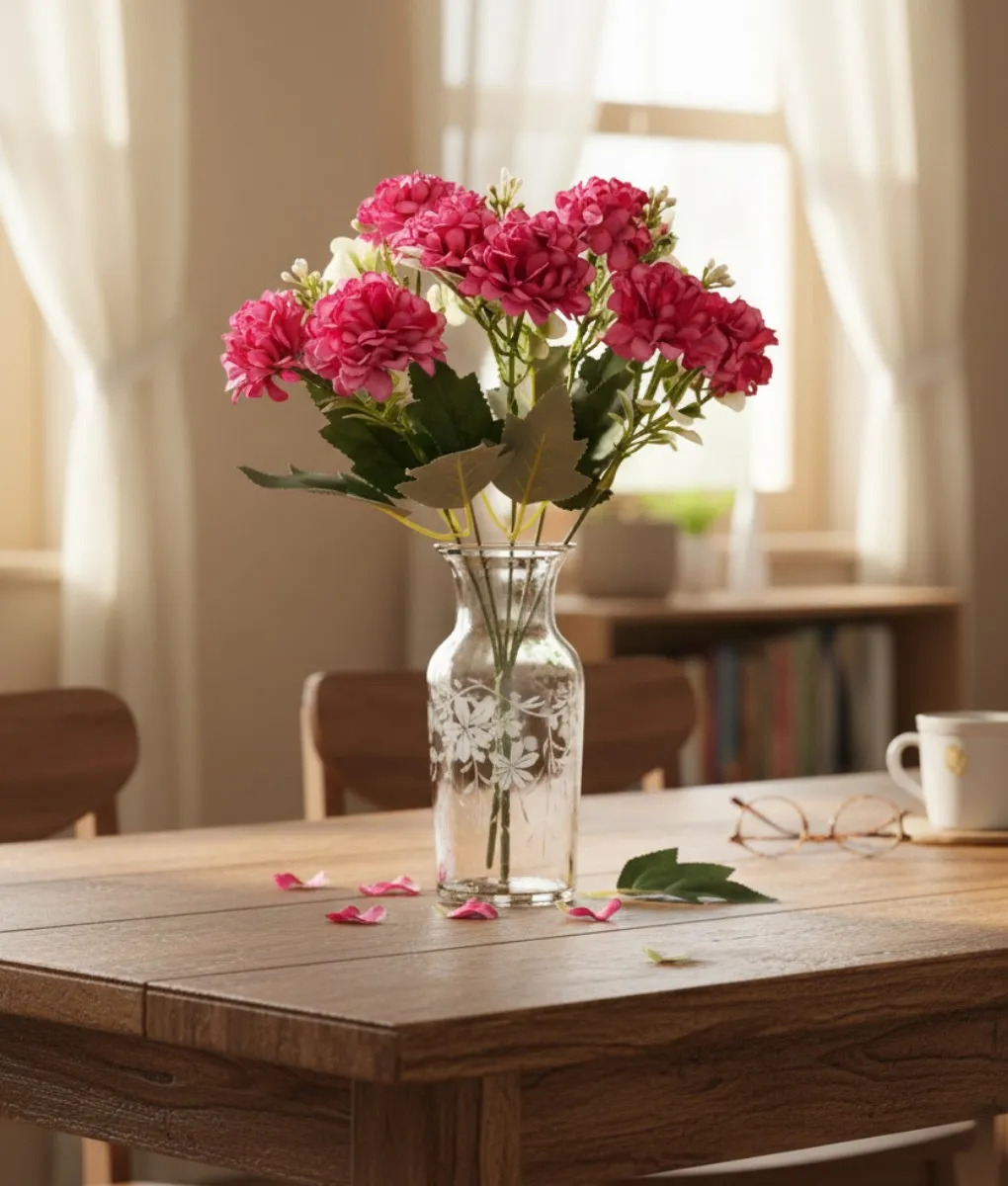 SET 5 RAMO FLORES ARTIFICIALES INSPIRACION FLORAL ADORNO JHN - 9