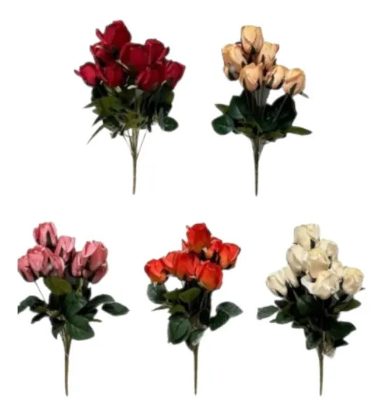 RAMO FLORAL ARTIFICIAL ADORNO ELEGANTE DECORATIVO JHN - 3