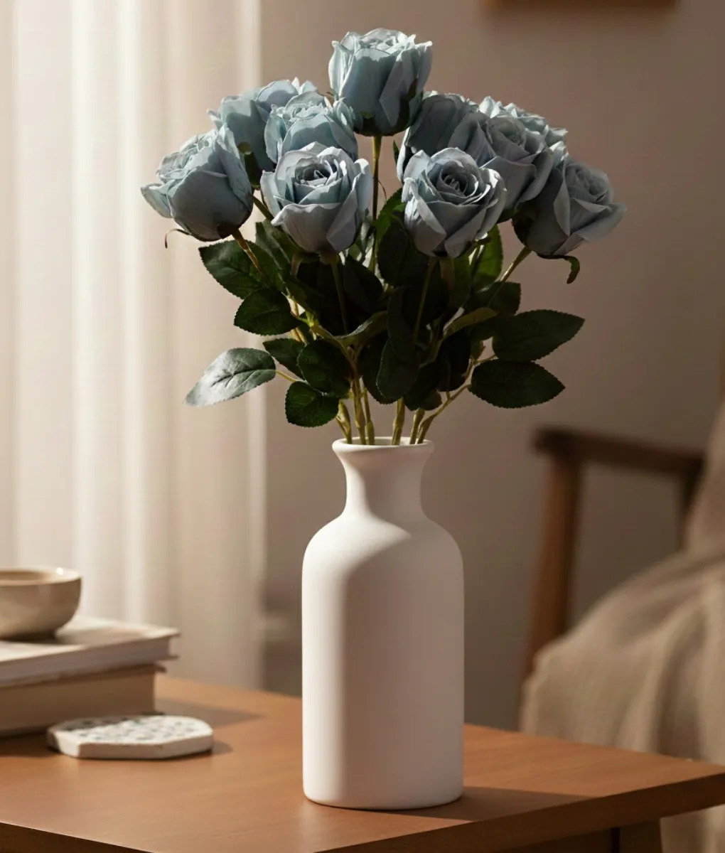 RAMO FLORAL ARTIFICIAL ADORNO ELEGANTE DECORATIVO JHN - 10