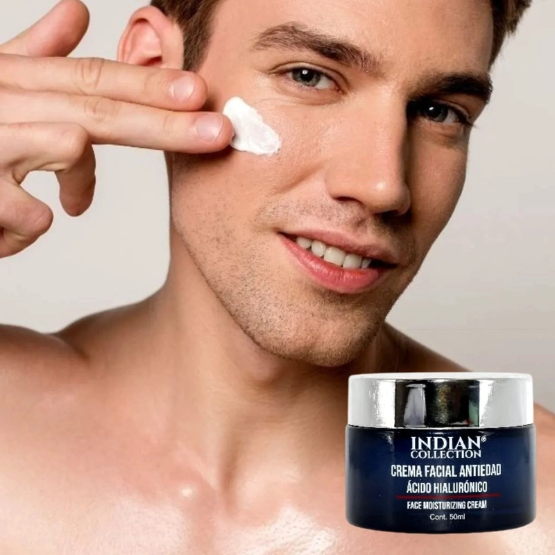 SET 2 CREMA FACIAL ANTIEDAD REAFIRMANTE PARA HOMBRE LAU - 1