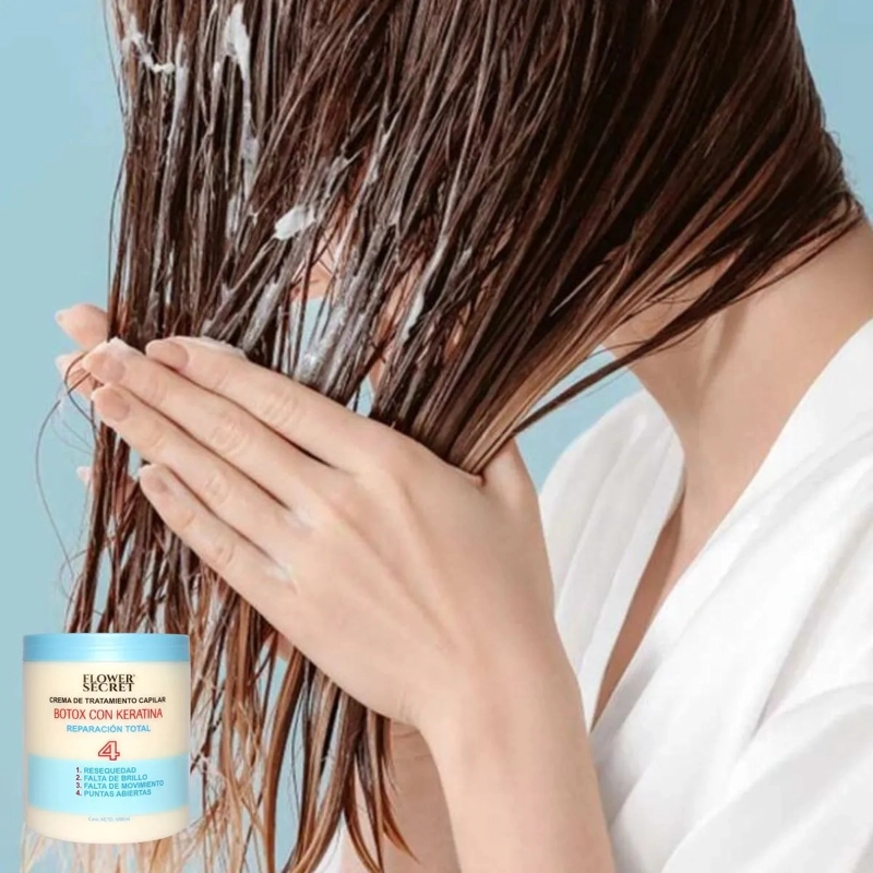 TRATAMIENTO CAPILAR BOTOX CON KERATINA REPACION TOTAL LAU - 2