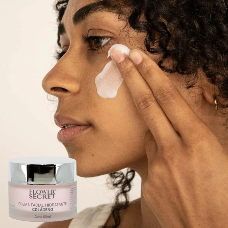 SET 2 CREMAS FACIAL HIDRATANTE CON COLAGENO BELLEZA LAU - 3
