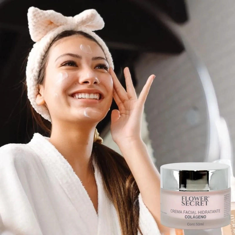 SET 2 CREMAS FACIAL HIDRATANTE CON COLAGENO BELLEZA LAU - 9