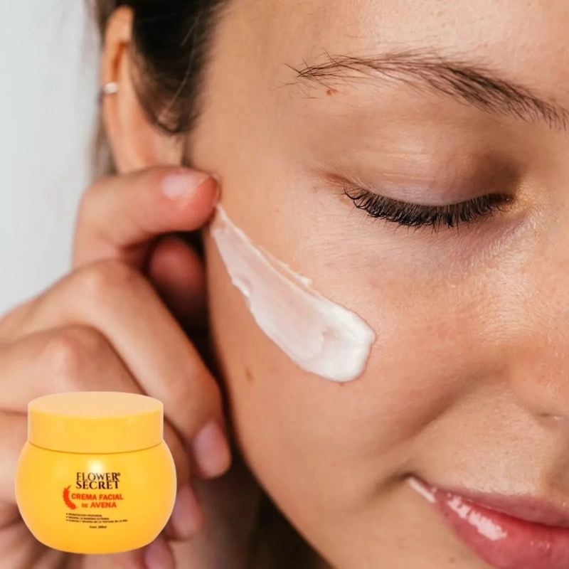 SET 2 CREMA FACIAL DE AVENA HIDRATACION ELASTICIDAD LAU - 1