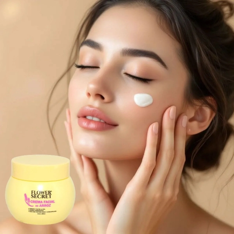 SET 2 CREMAS FACIAL DE ARROZ HIDRATACION NUTRITIVA LAU - 3