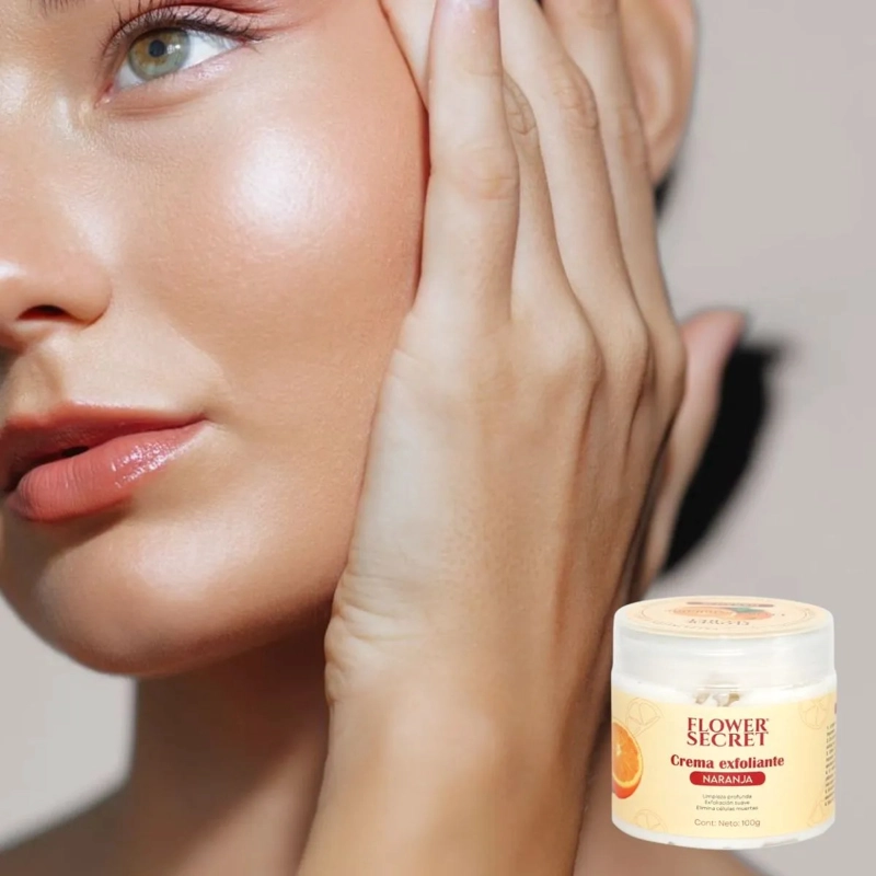 PAQ 12 CREMAS EXFOLIANTE FACIAL VITAMINA C LIMPIEZA LAU - 7