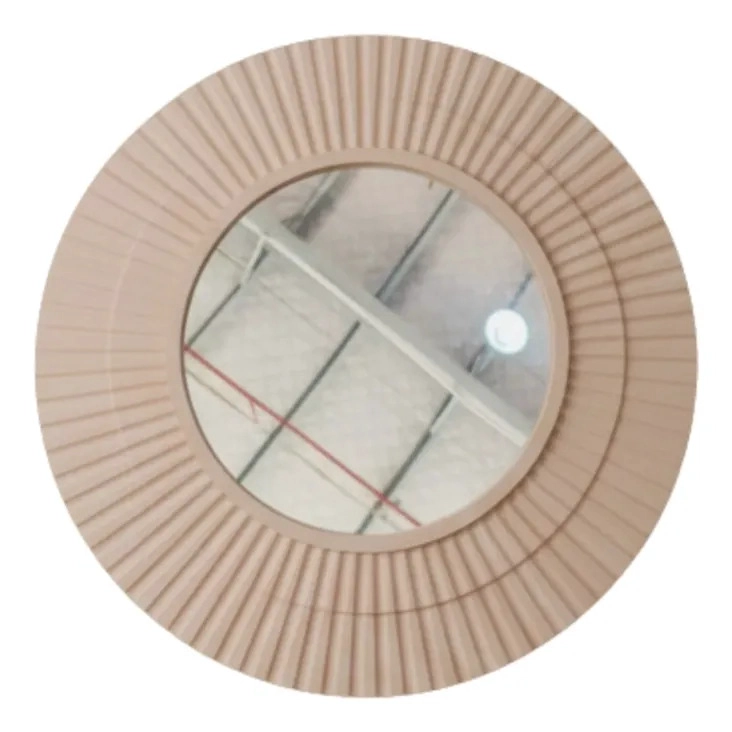 ESPEJO DECORATIVO PARED MODERNO DISEÑO ONDAS RADIALES JHN - 3