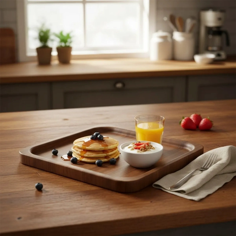 SET 3 BANDEJA DECORATIVA MULTIUSO DISEÑO MINIMALISTA JHN - 10