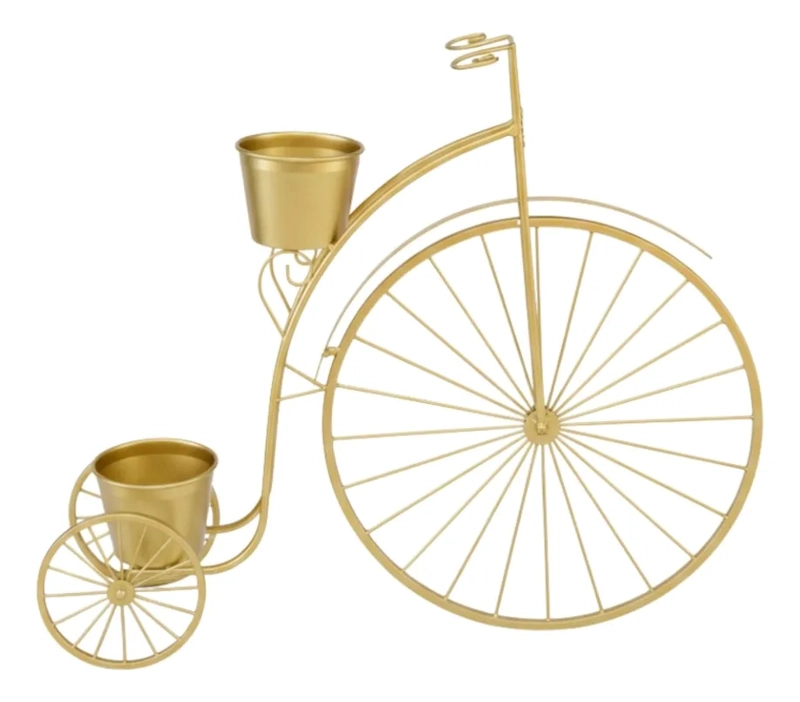 PORTA MACETAS DECORATIVO VINTAGE SOPORTE TIPO BICICLETA JHN - 1