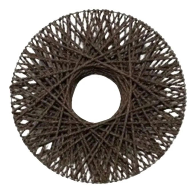 ARO DECORATIVO PARED ENTRELAZADO ARTESANAL MODERNO AJ - 1