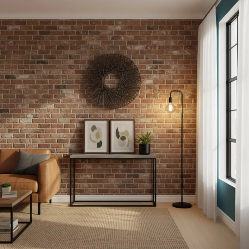 ARO DECORATIVO PARED ENTRELAZADO ARTESANAL MODERNO AJ - 8