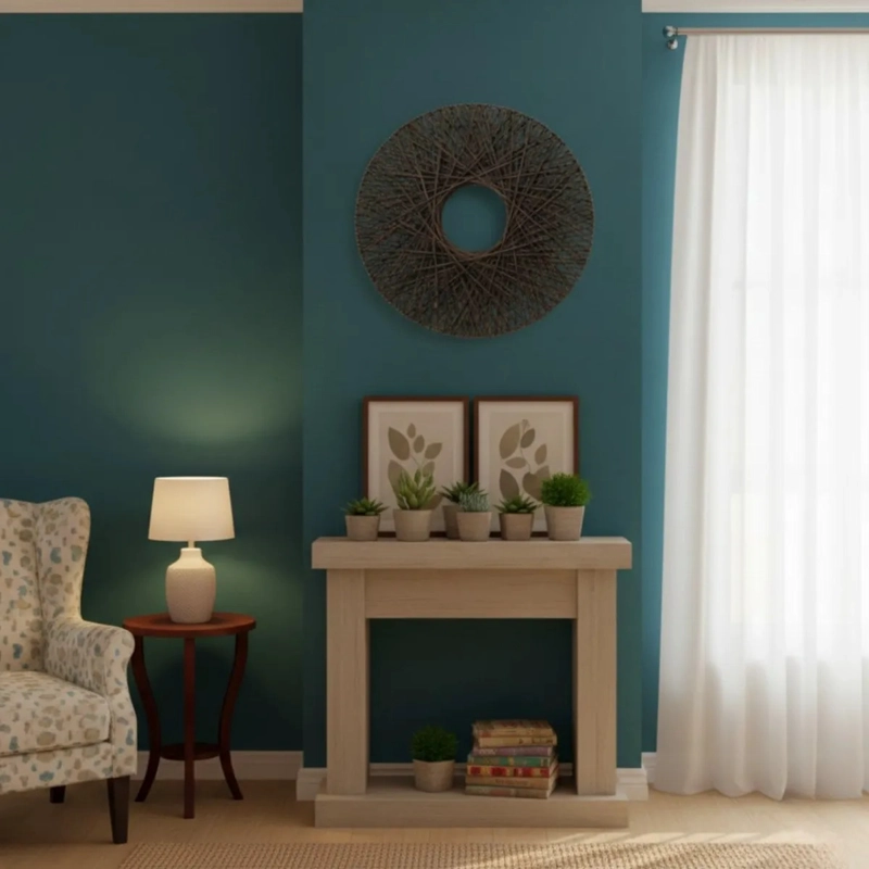 ARO DECORATIVO PARED ENTRELAZADO ARTESANAL MODERNO AJ - 9