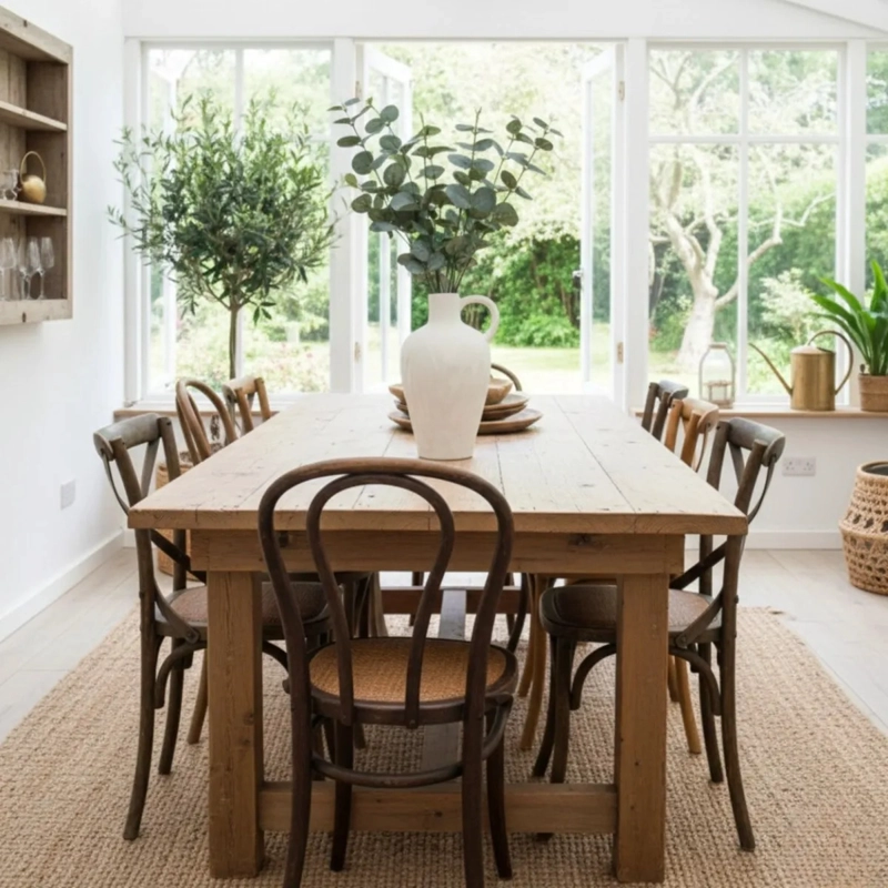 JARRON DECORATIVO MEDITERRANEO HOGAR ESTILO MINIMALISTA AJ - 6