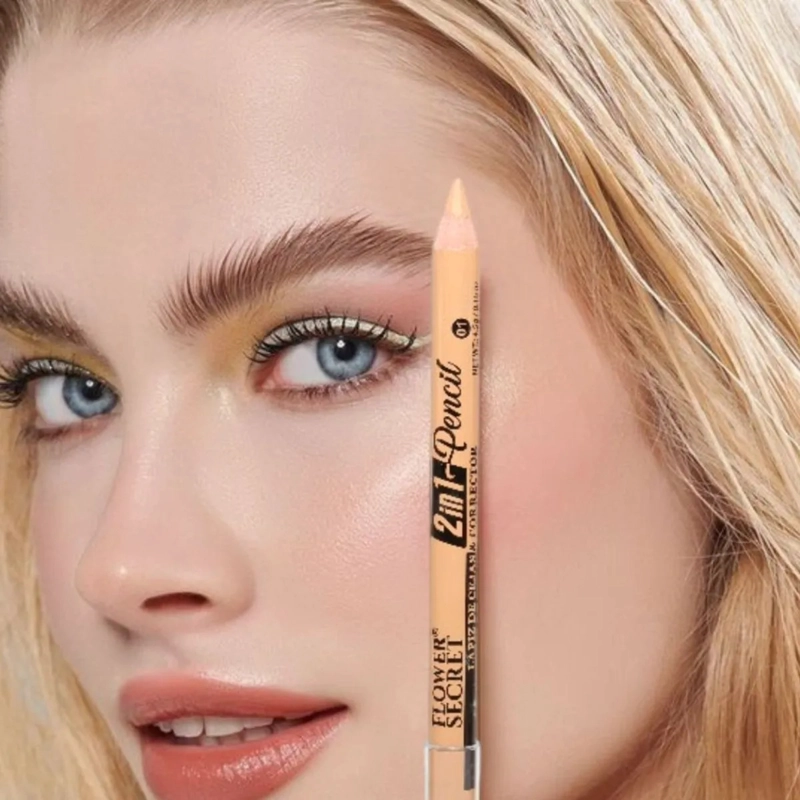 SET 6 LAPICES CEJAS CORRECTOR DUAL EFECTO MICROBLADING ALJ - 6