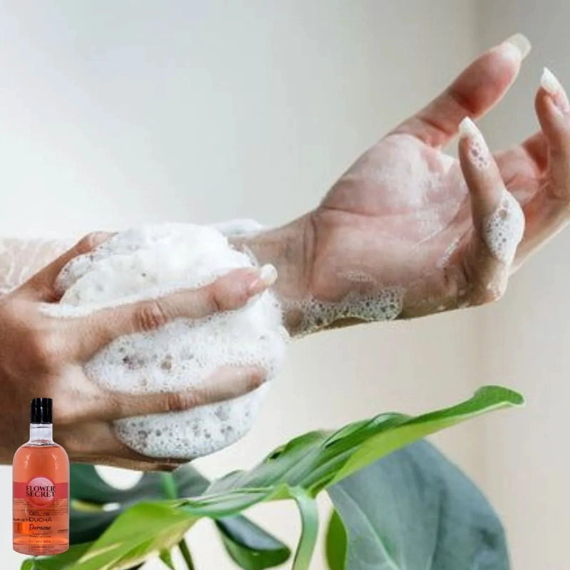 SET 3 GEL DUCHA LIQUIDO ARROZ,DURAZNO HIDRATA REVITALIZA LAU - 4
