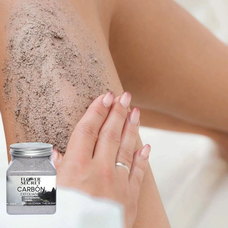 SET 2 CREMAS EXFOLIANTES CORPORAL DE CARBON DETOX PIEL LAU - 5