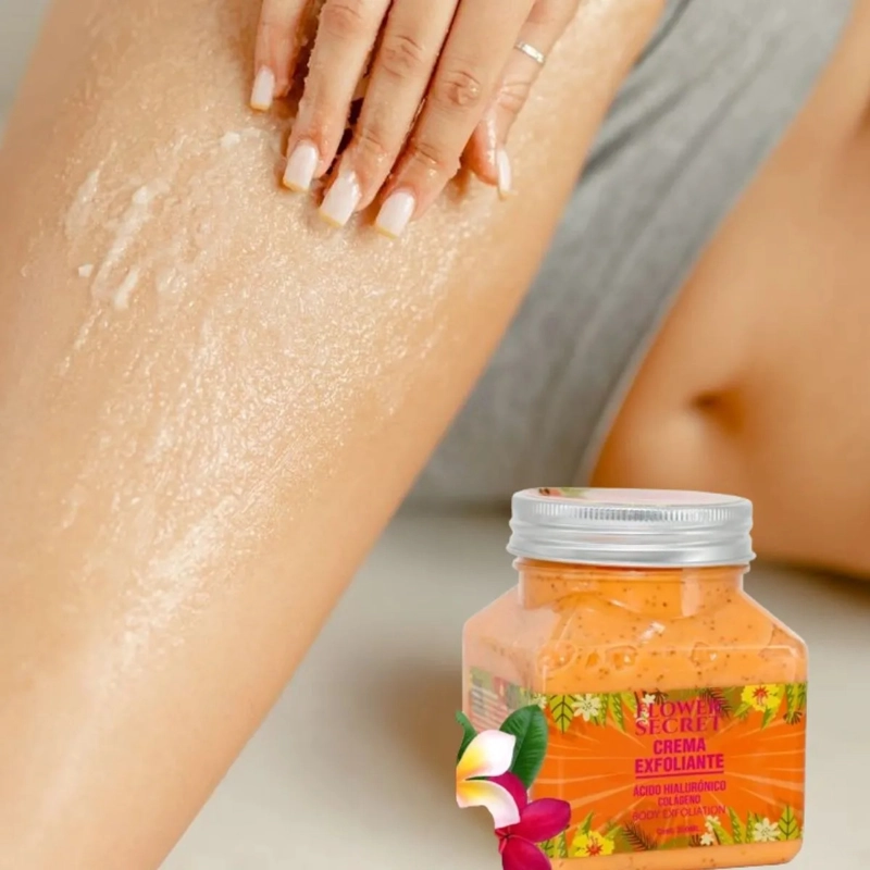 SET 2 CREMA EXFOLIANTE CORPORAL AC. HIALURONICO COLAGENO LAU - 3