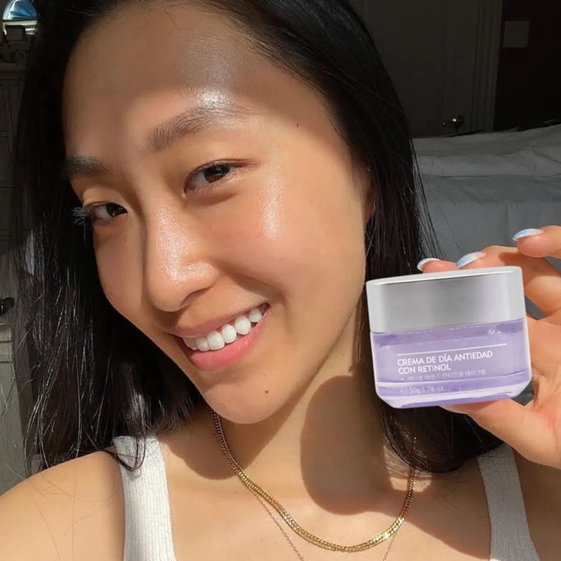 CREMA FACIAL RETINOL DIARIA ANTIARRUGAS EFECTO TENSOR ALJ - 6