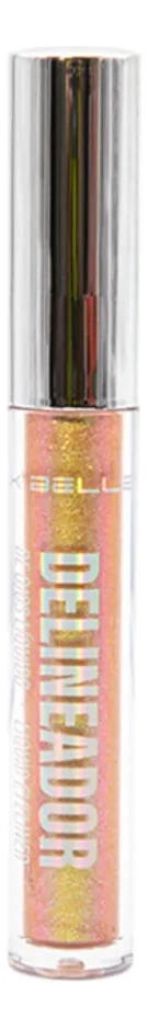 SET 2 DELINEADORES LIQUIDOS OJOS GLITTER SECADO RAPIDO ALJ - 1