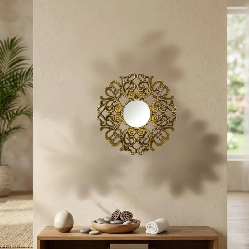 SET ESPEJO DECORATIVO PARED MARIPOSAS ESTILO MODERNO ALJ - 8
