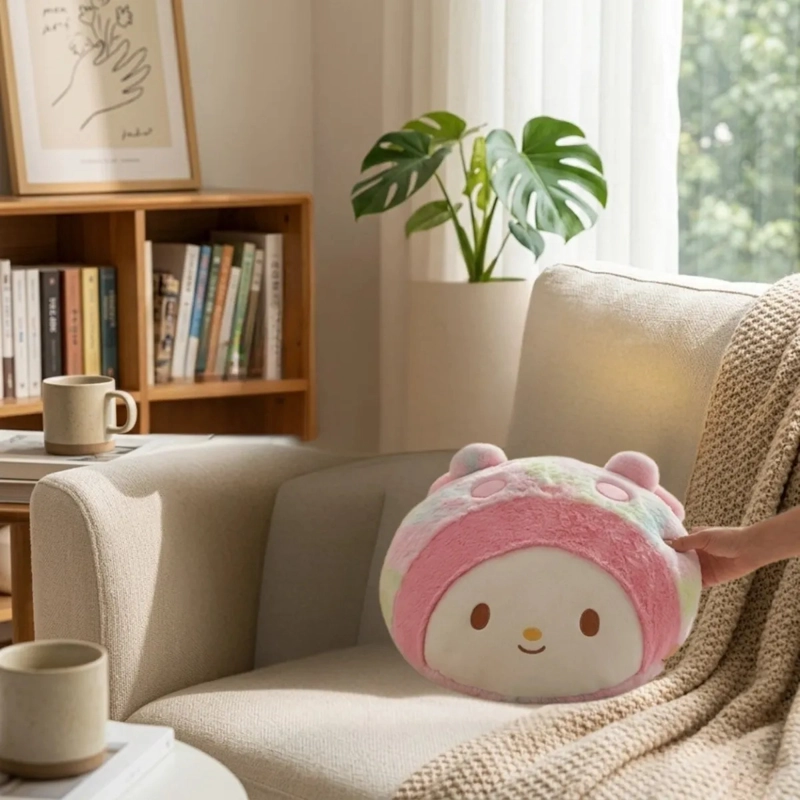 COJIN ANIMADO INFANTIL PELUCHE PERSONAJES DECORATIVO ALJ - 7