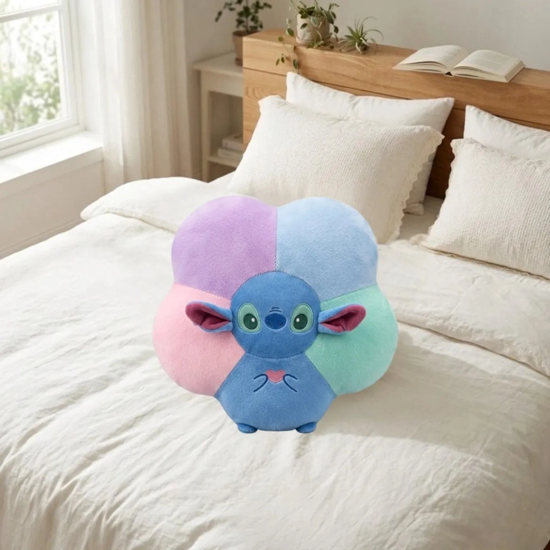 COJIN DECORATIVO INFANTIL FORMA FLOR PELUCHE ULTRA SUAVE ALJ - 9