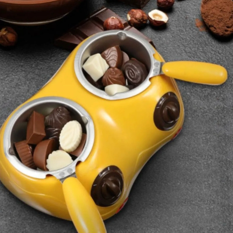 CHOCOLATERA DOBLE PROFESIONAL REPOSTERIA FONDUE ALJ - 2