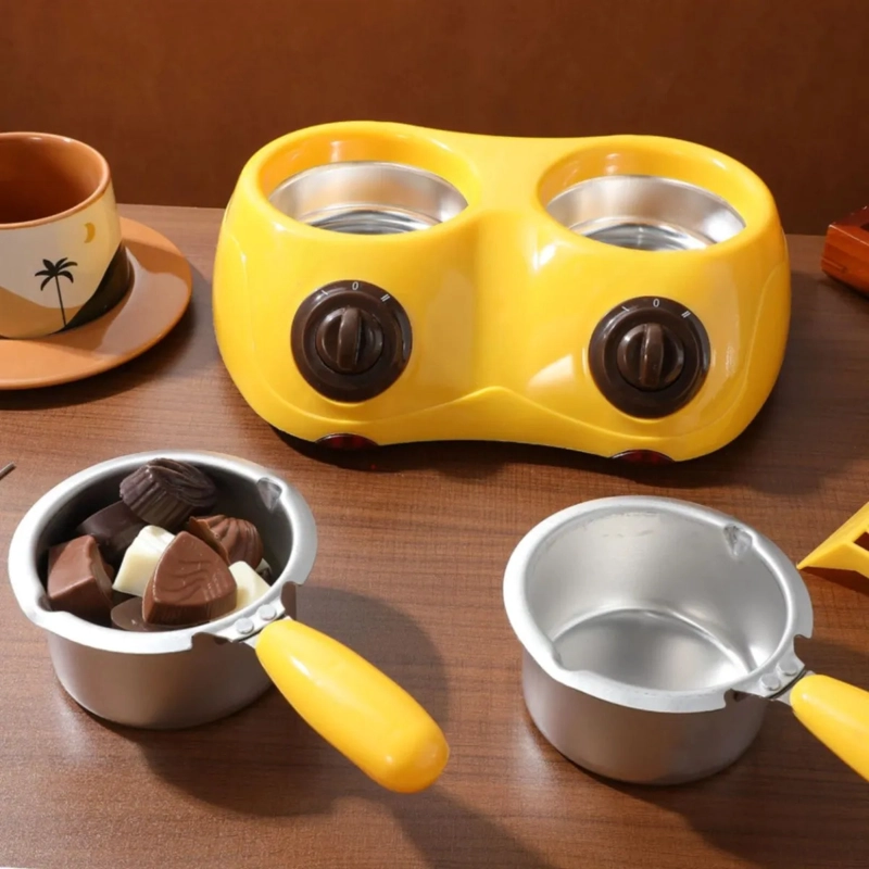 CHOCOLATERA DOBLE PROFESIONAL REPOSTERIA FONDUE ALJ - 5