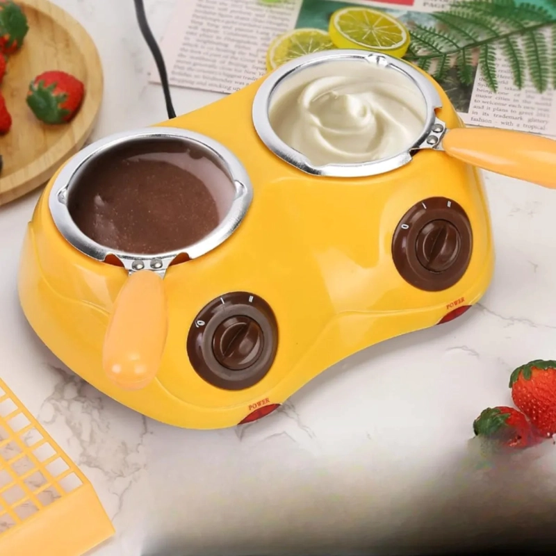 CHOCOLATERA DOBLE PROFESIONAL REPOSTERIA FONDUE ALJ - 7