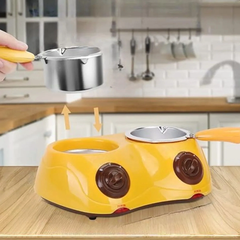 CHOCOLATERA DOBLE PROFESIONAL REPOSTERIA FONDUE ALJ - 9