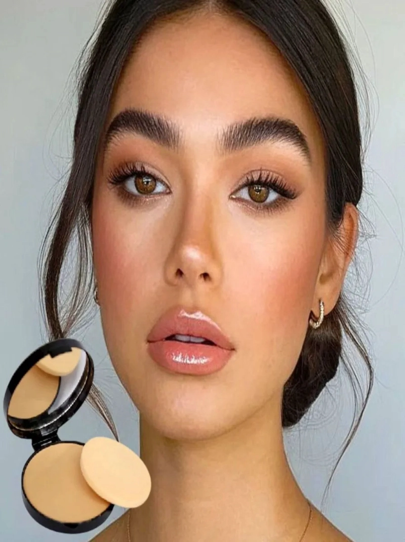 PACK 24 POLVOS COMPACTOS MATE MAQUILLAJE NATURAL LAU - 2