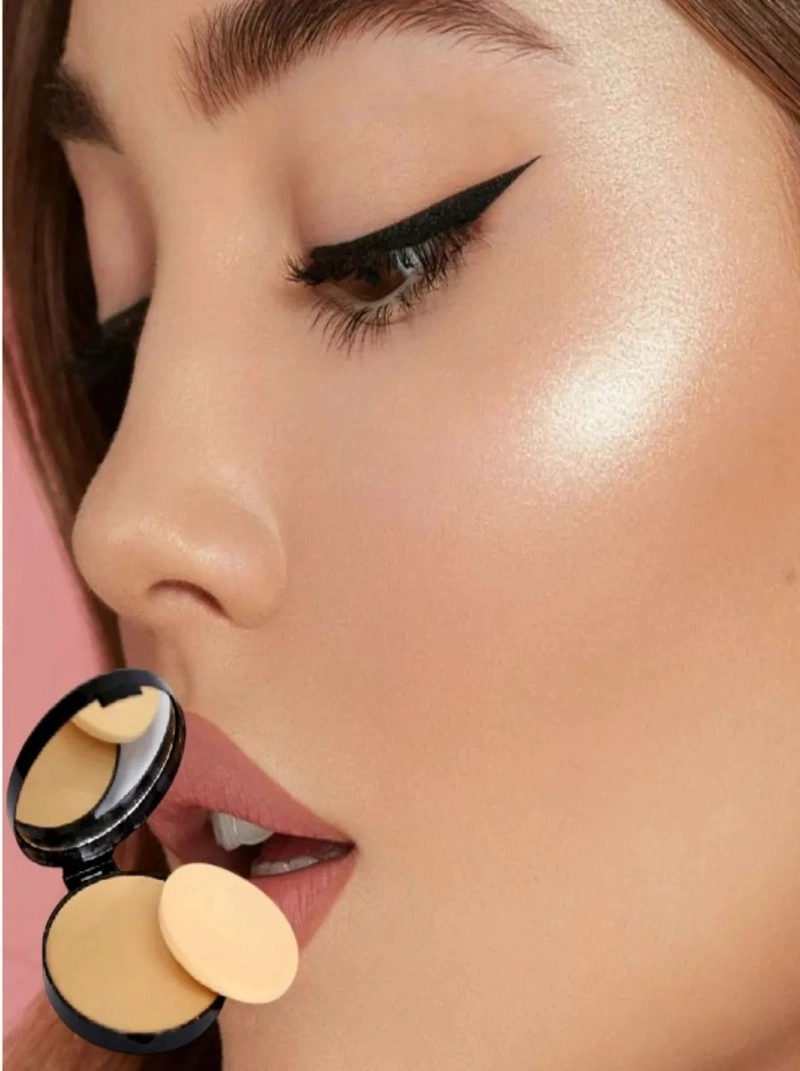 PACK 24 POLVOS COMPACTOS MATE MAQUILLAJE NATURAL LAU - 3