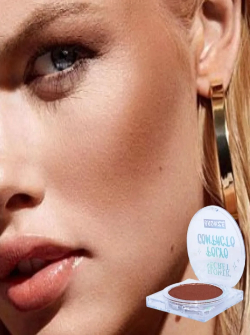 PACK 24 POLVOS COMPACTO FACIAL BRONZE ACABADO MATE LAU - 7