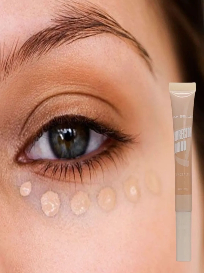 PACK 3 CORRECTOR LIQUIDO ALTA COBERTURA MAQUILLAJE LAU - 10
