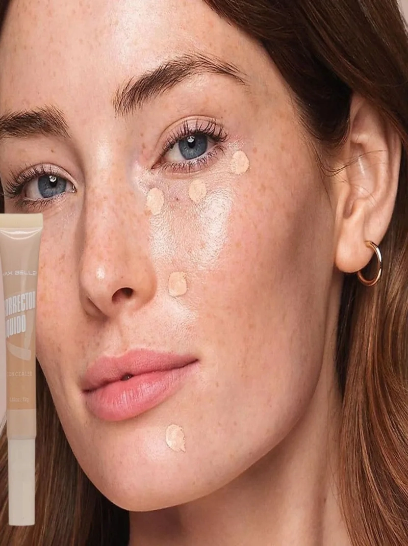 PACK 3 CORRECTOR LIQUIDO ALTA COBERTURA MAQUILLAJE LAU - 6