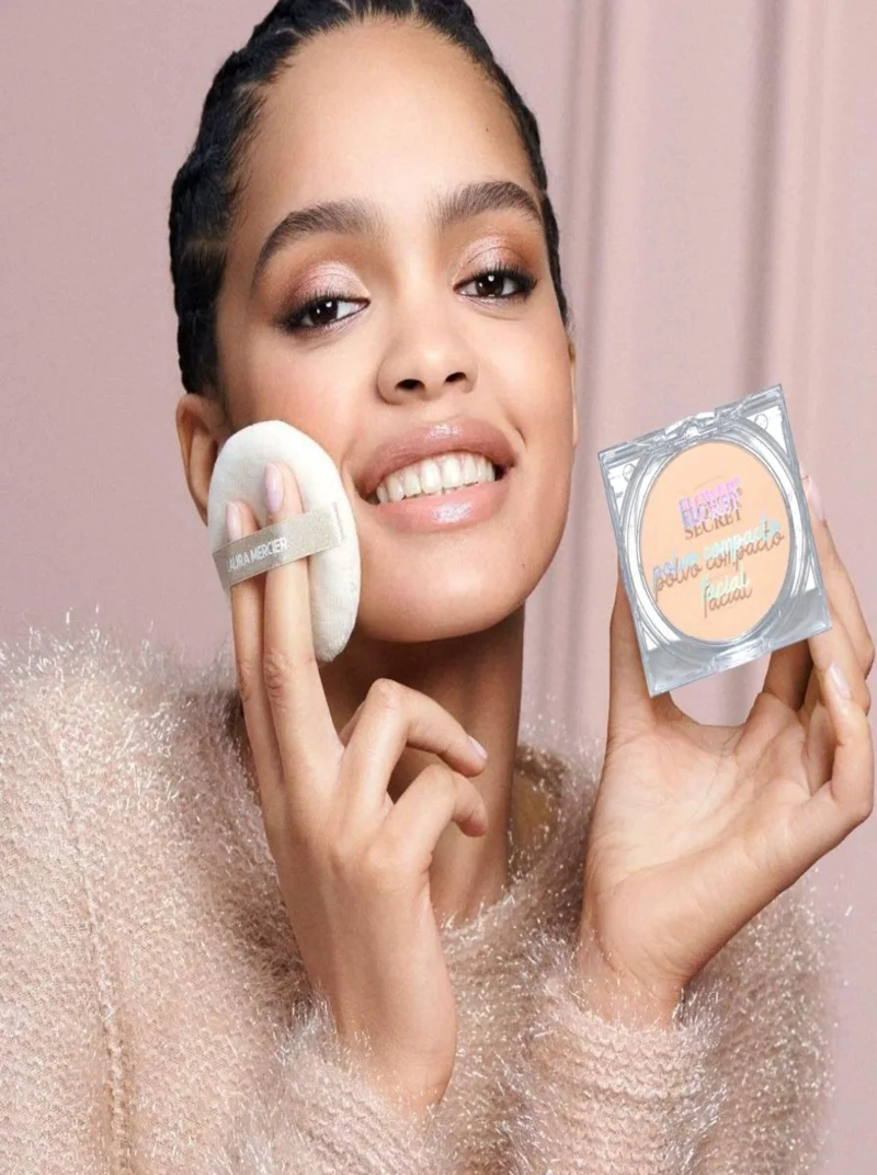 PACK 12 POLVOS COMPACTOS MATE NATURAL MAQUILLAJE LAU - 8