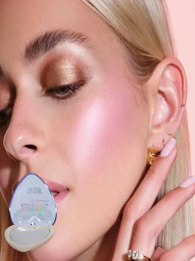 PACK 4 POLVOS COMPACTO FACIAL ILUMINADOR BRILLA RADIANTE LAU - 9