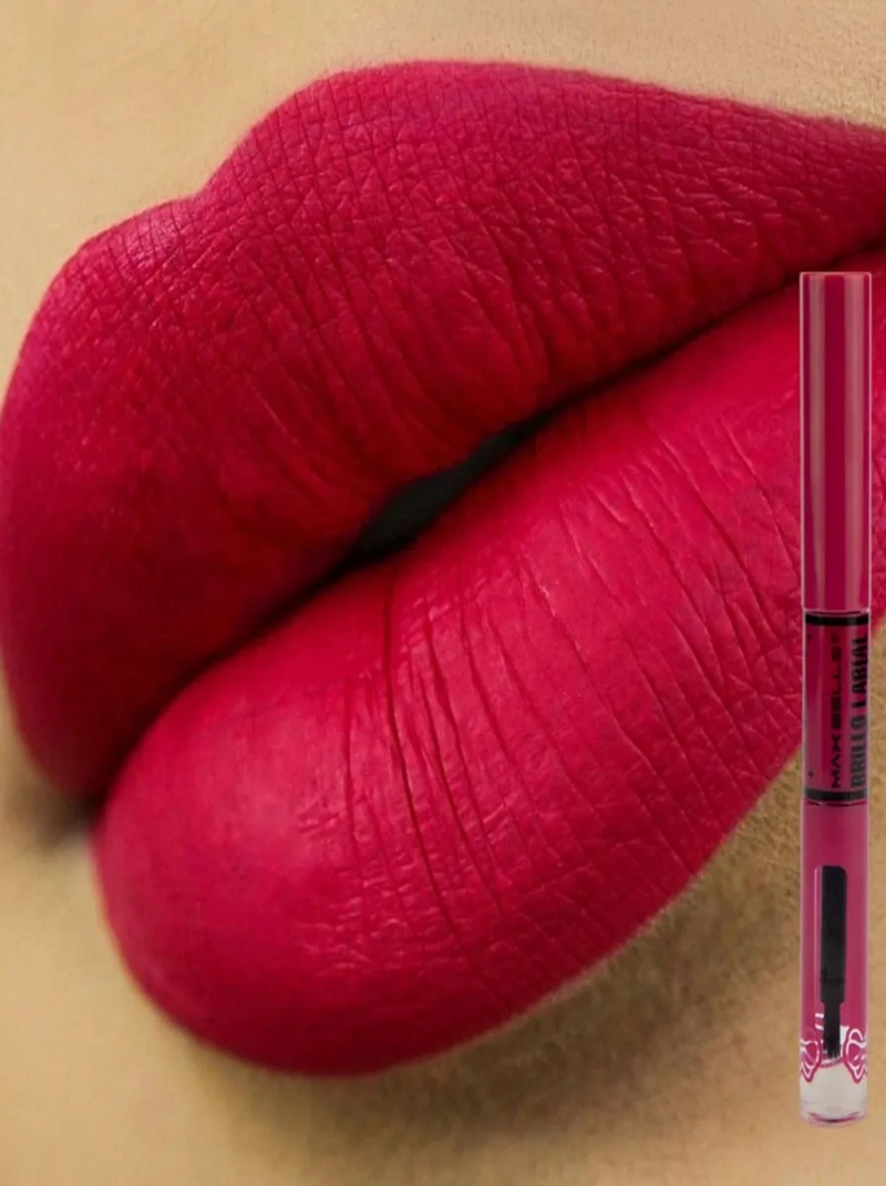 PACK 4 LABIAL MATE DUAL 2EN1 GLOSS BRILLANTE MAQUILLAJE LAU - 9