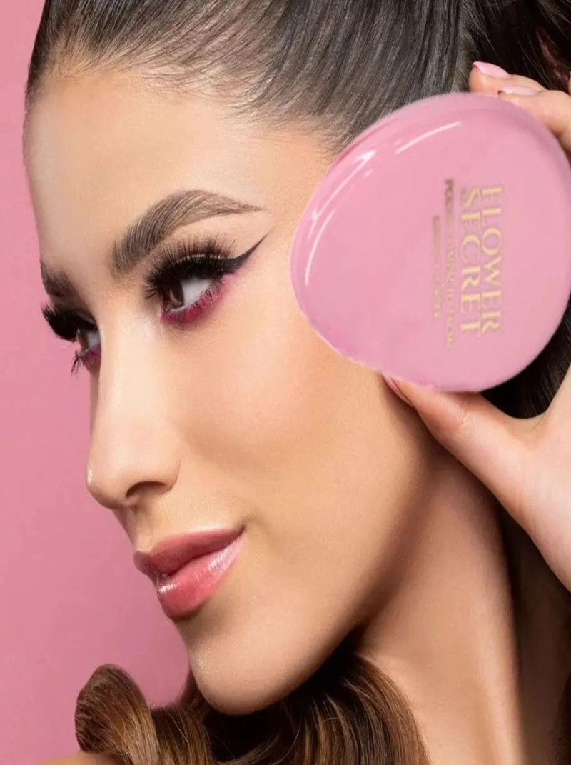 PACK 12 POLVOS COMPACTO FACIAL ACABADO MATE MAQUILLAJE LAU - 9