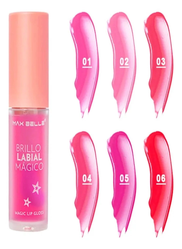 PACK 2 BRILLOS LABIAL MAGICO BRILLANETE GLOSS MAQUILLAJE LAU - 3