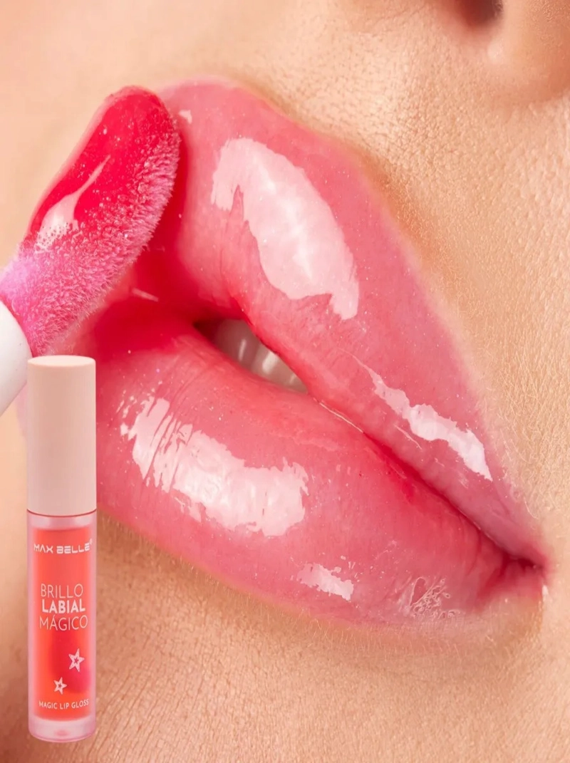 PACK 2 BRILLOS LABIAL MAGICO BRILLANETE GLOSS MAQUILLAJE LAU - 8
