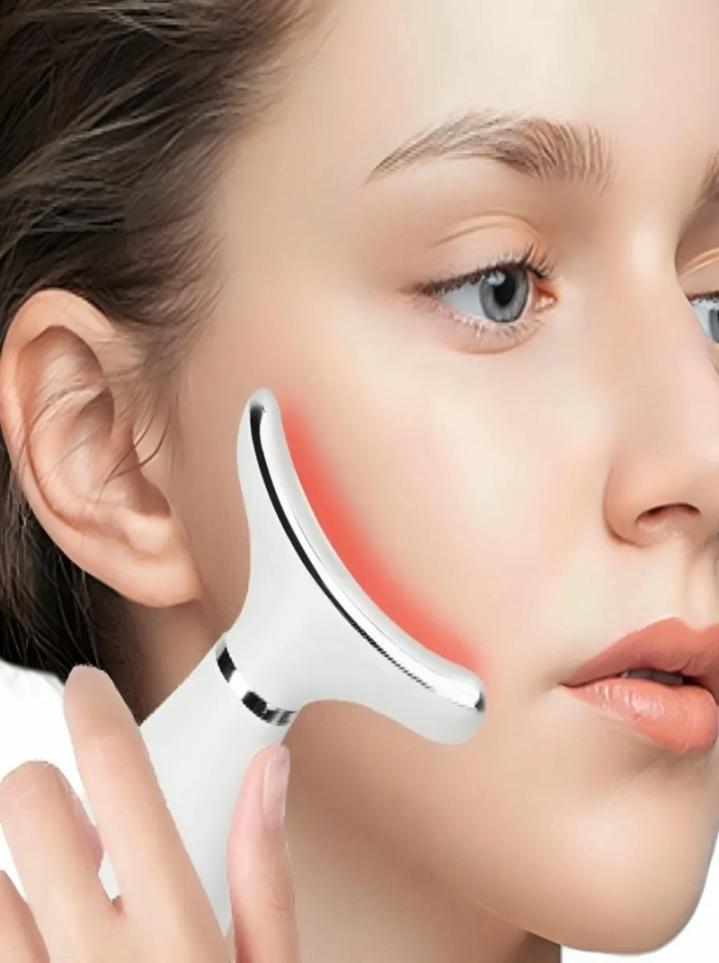 MASAJEADOR PORTATIL FACIAL CUELLO FOTOTERAPIA BELLEZA LAU - 2