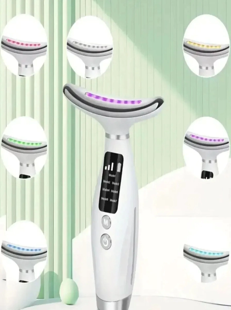 MASAJEADOR PORTATIL FACIAL CUELLO FOTOTERAPIA BELLEZA LAU - 5