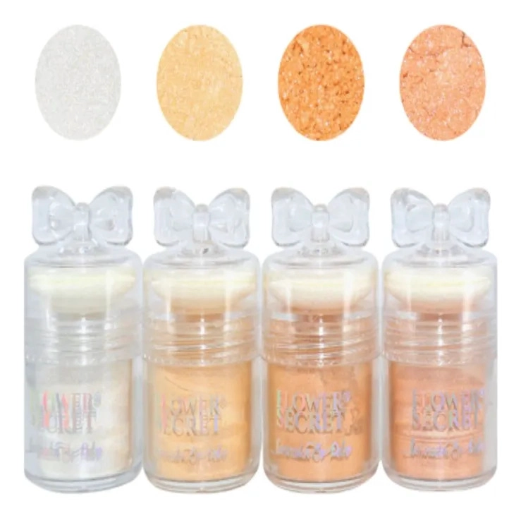 PACK 12 ILUMINADOR POLVO RADIANTE BRILLANTE MAQUILLAJE LAU - 3