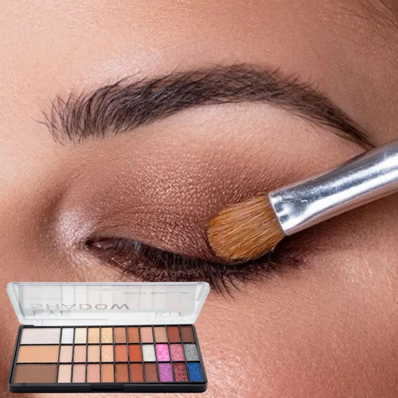 SET SOMBRAS OJOS PROFESIONAL TONOS MATE SATINADO ALJ - 7