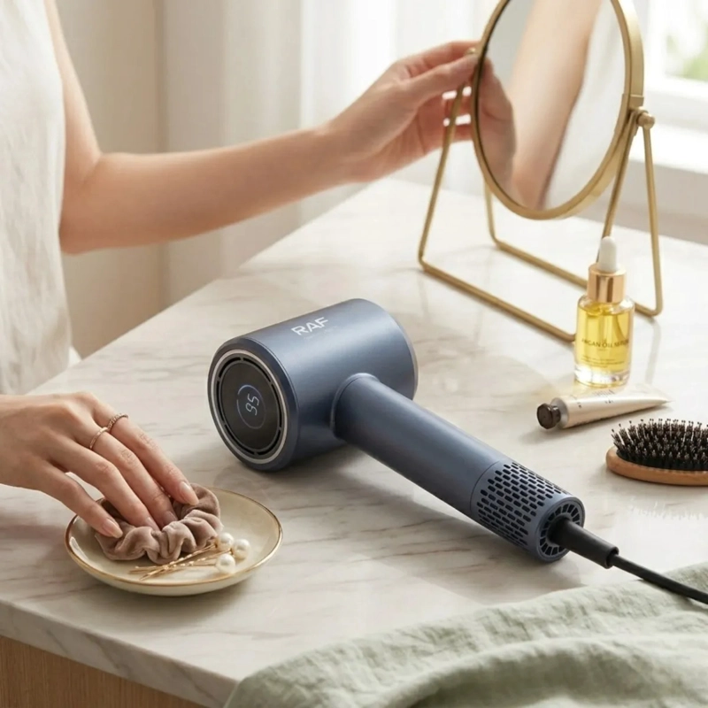 SECADOR CABELLO INTELIGENTE ALTA VELOCIDAD ANTI FRIZZ ALJ - 8