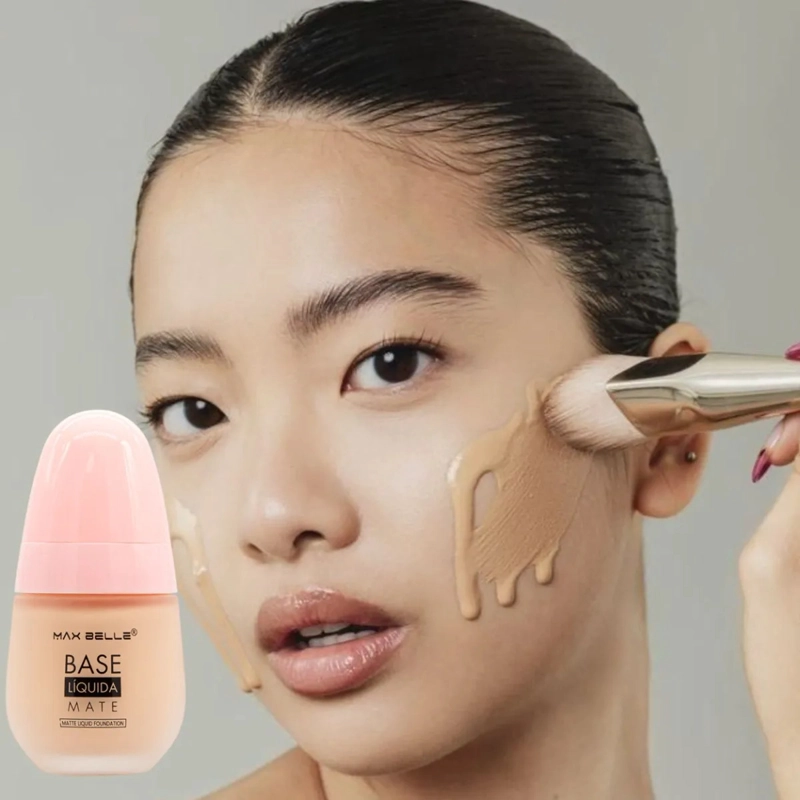 BASE MAQUILLAJE LIQUIDA CONTROL BRILLO ALTA COBERTURA ALJ - 10