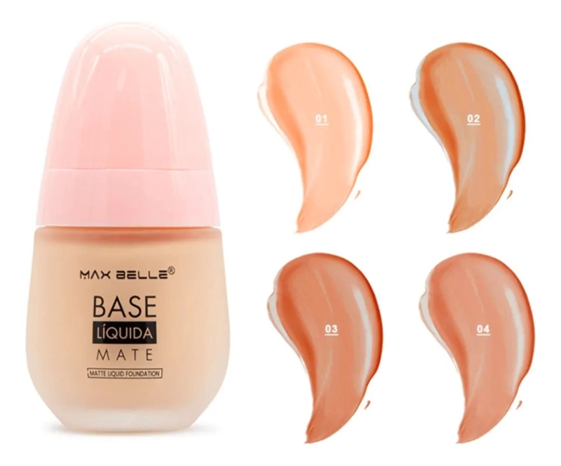 BASE MAQUILLAJE LIQUIDA CONTROL BRILLO ALTA COBERTURA ALJ - 2