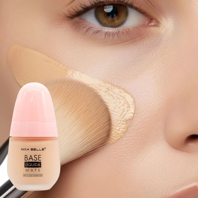 BASE MAQUILLAJE LIQUIDA CONTROL BRILLO ALTA COBERTURA ALJ - 9