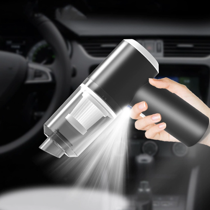ASPIRADOR MANO PORTATIL ILUMINACION VEHICULOS LIMPIEZA LAU - 6